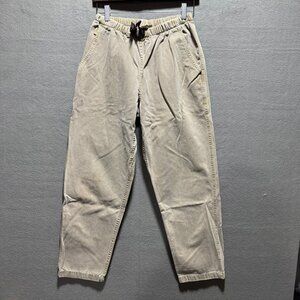 Vintage Gramicci Olive Green Original Freedom Pants Adjustable Belt Size Small